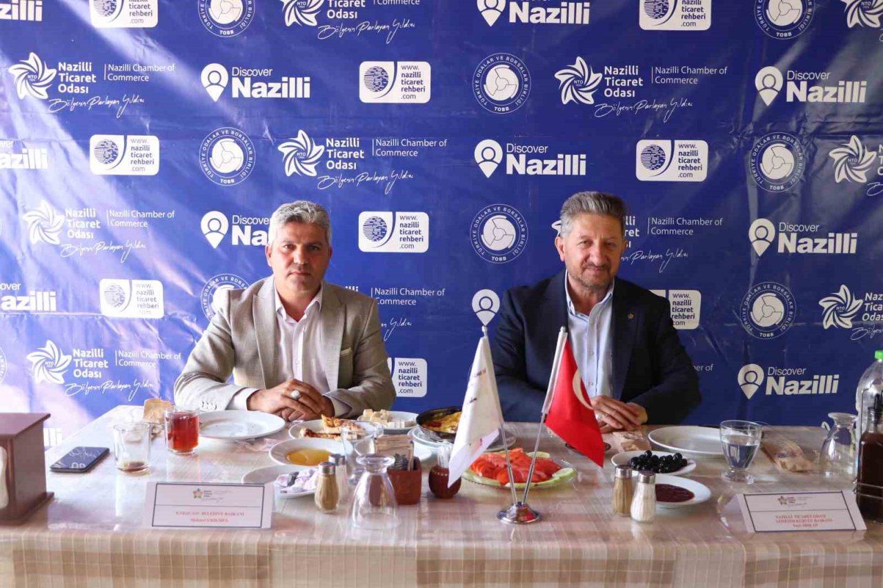 Nazilli Ticaret Odası yönetimi Karacasulu üyeleri ile bir araya geldi