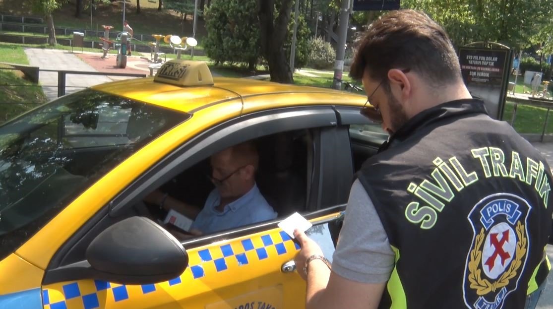 Beşiktaş’ta ticari taksi denetimi