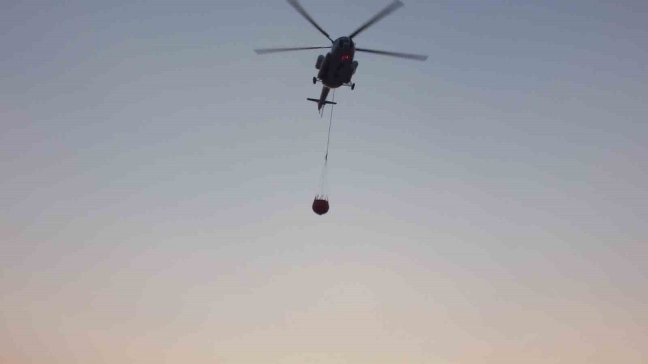 Balıkesir’de karganın neden olduğu anız yangını korkuttu