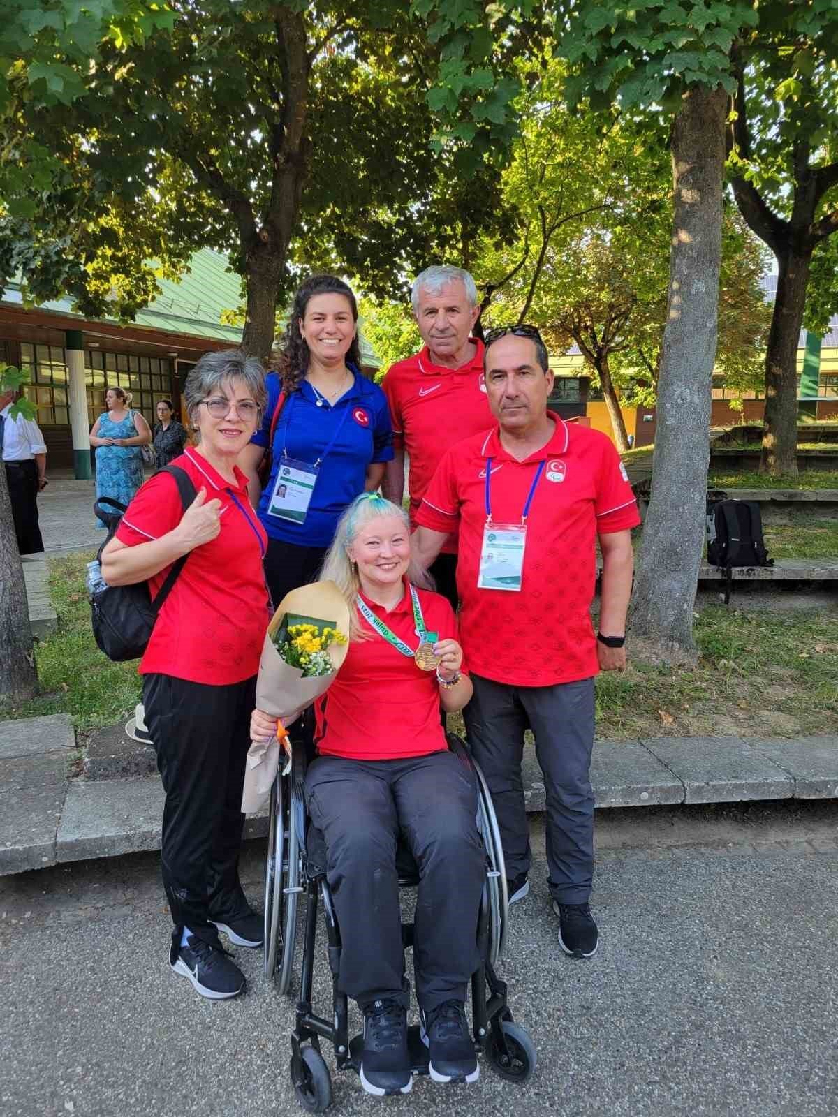 Büyükşehirli milli sporcu dünya üçüncüsü oldu