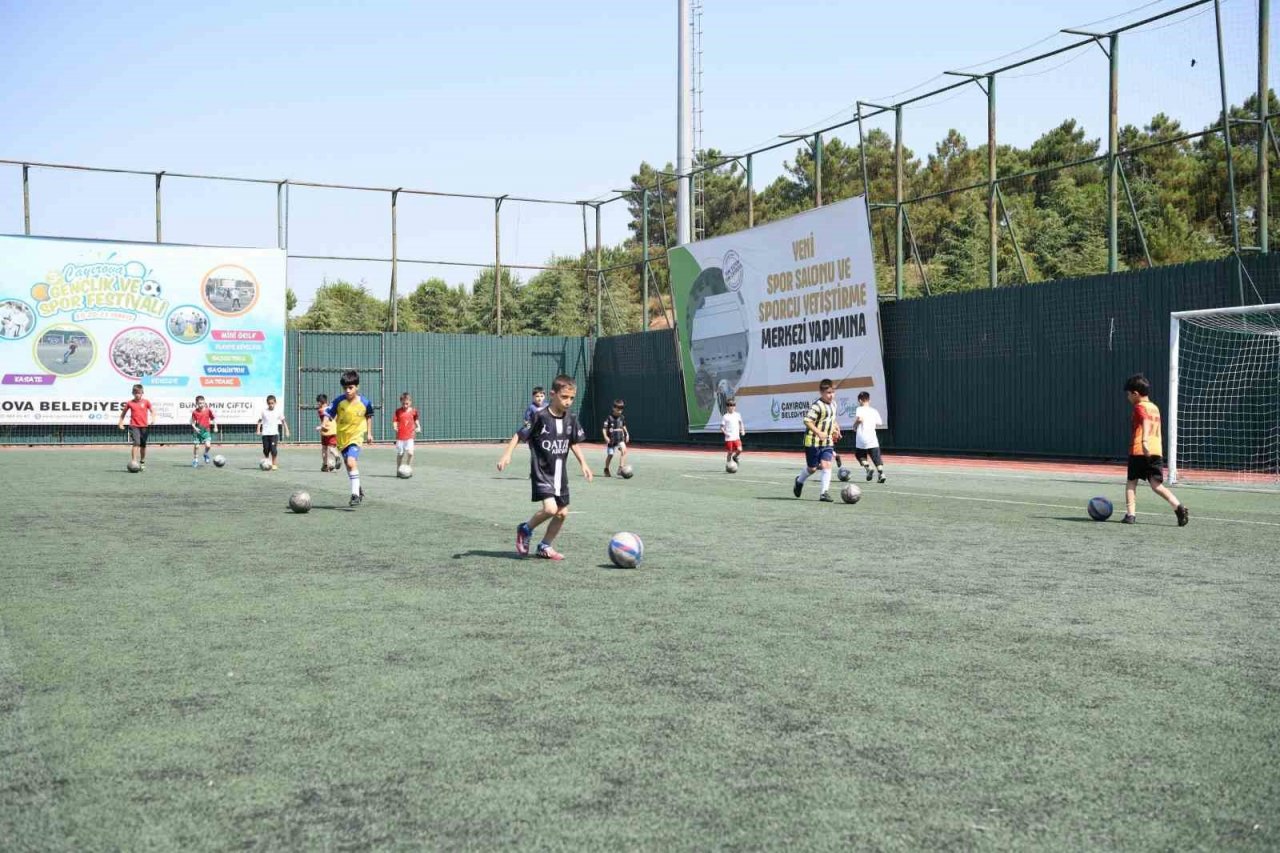 Yaz spor okullarında eğitim başladı