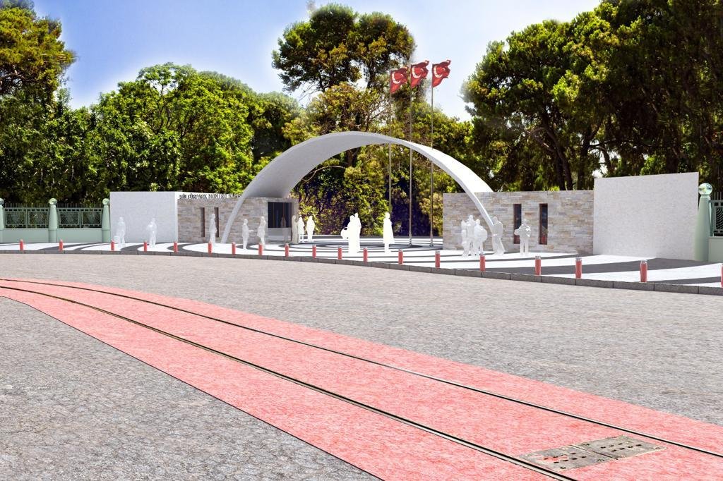 Kültürpark’ın tarihi kapıları restore ediliyor