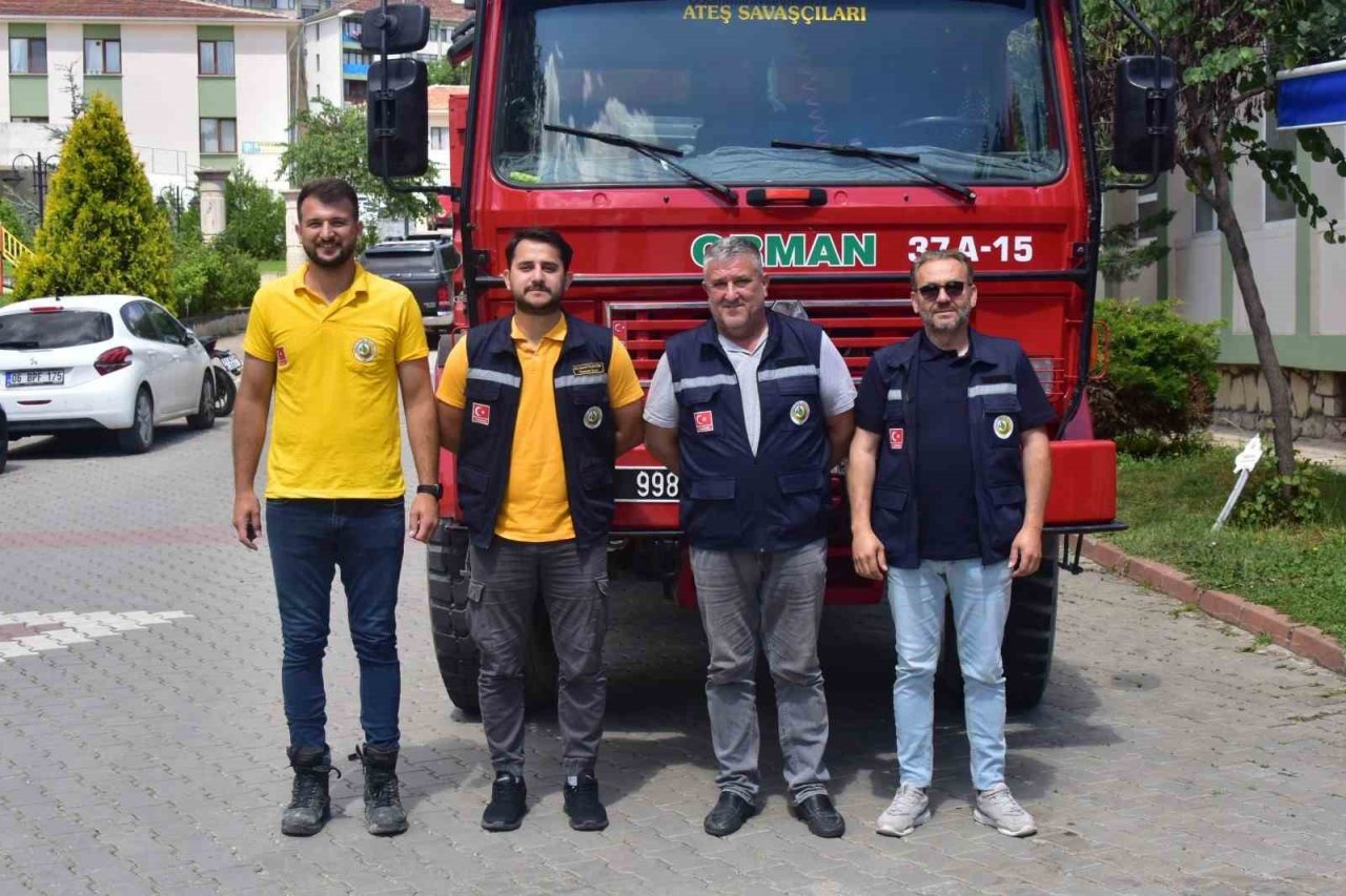 Kastamonu’dan Antalya’ya arazöz takviyesi
