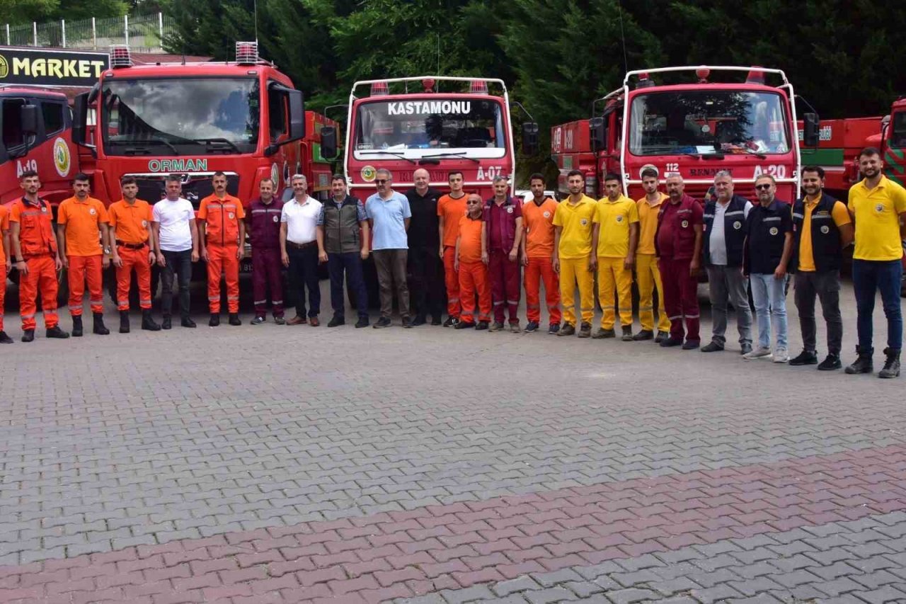 Kastamonu’dan Antalya’ya arazöz takviyesi