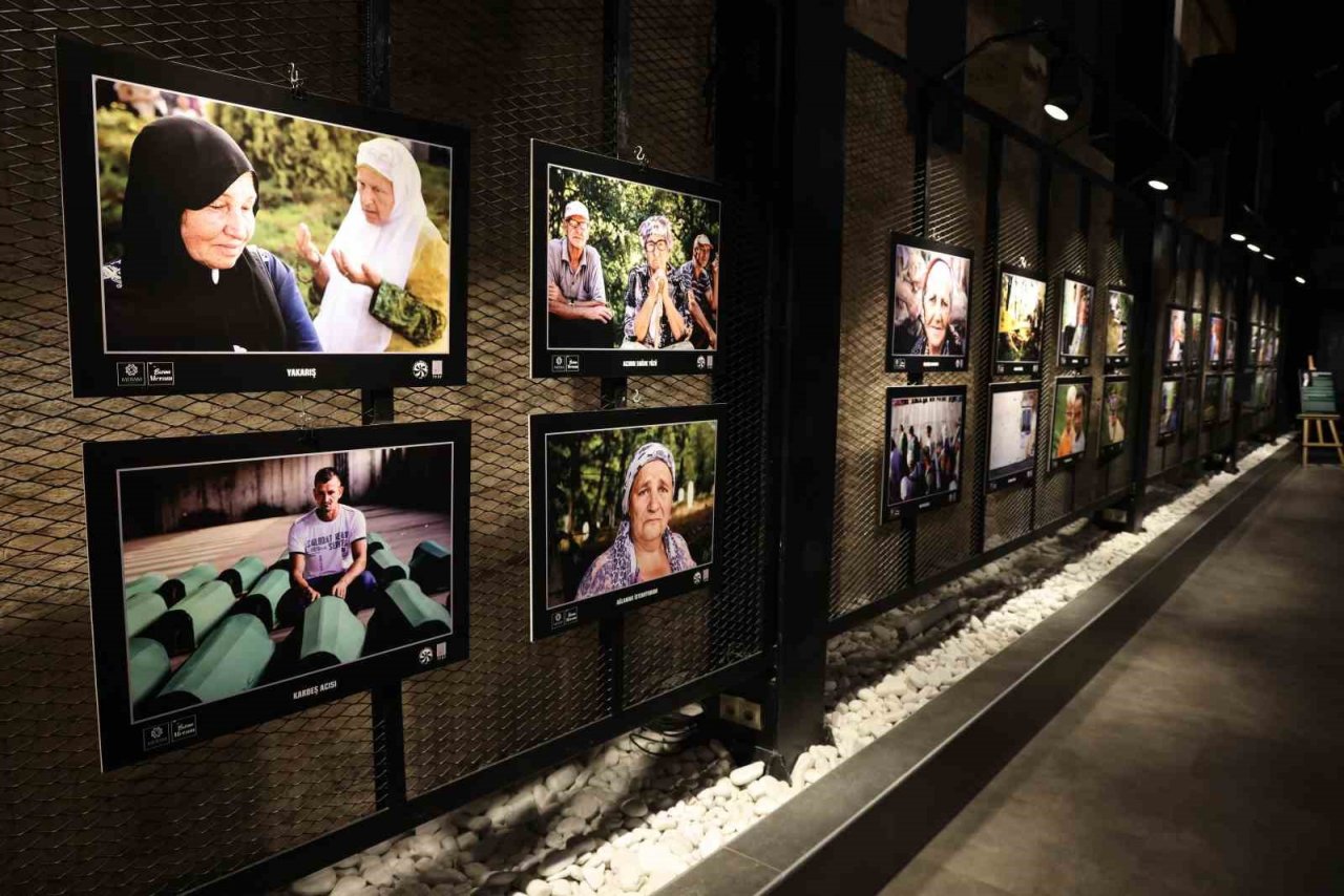 Meram’da Srebrenitsa katliamının yıldönümünde sergi açıldı