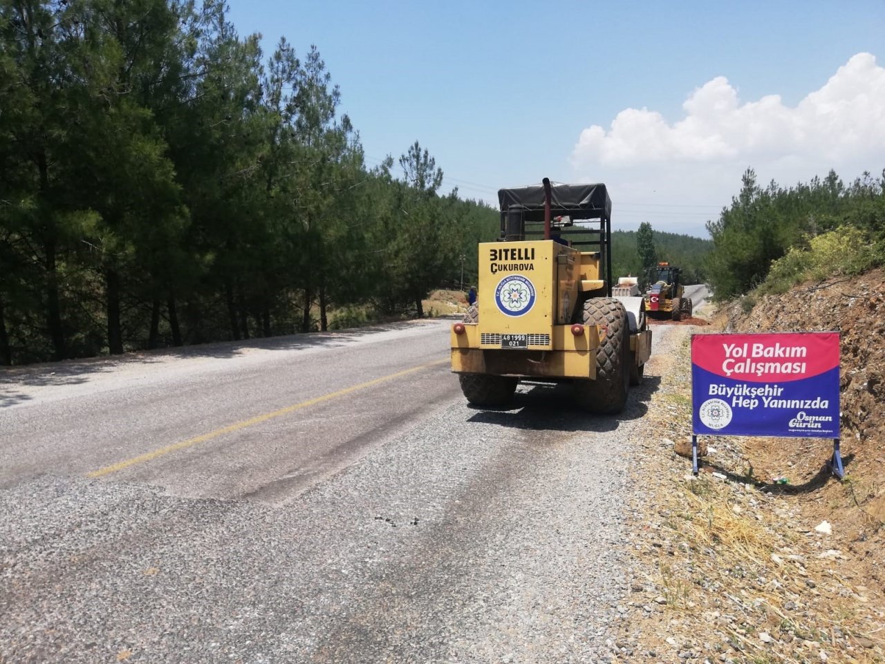 Muğla’nın 10 ilçesinde asfaltlama çalışması