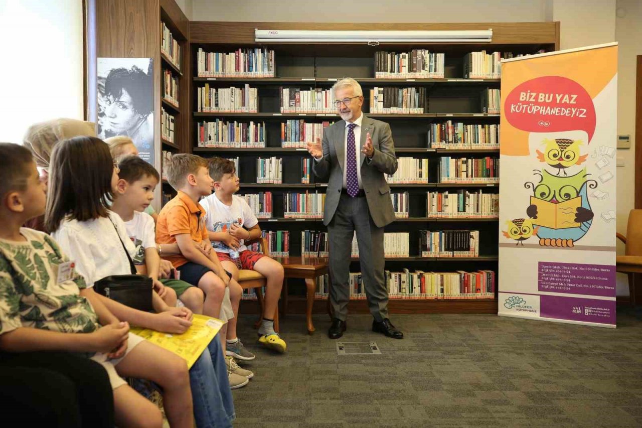 Nilüfer’in kütüphaneleri yaz tatilinde çocukları ağırlıyor