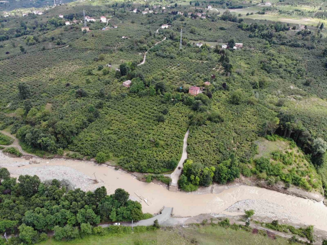 Türkülere konu olan Ordu’nun dereleri yıktı geçti