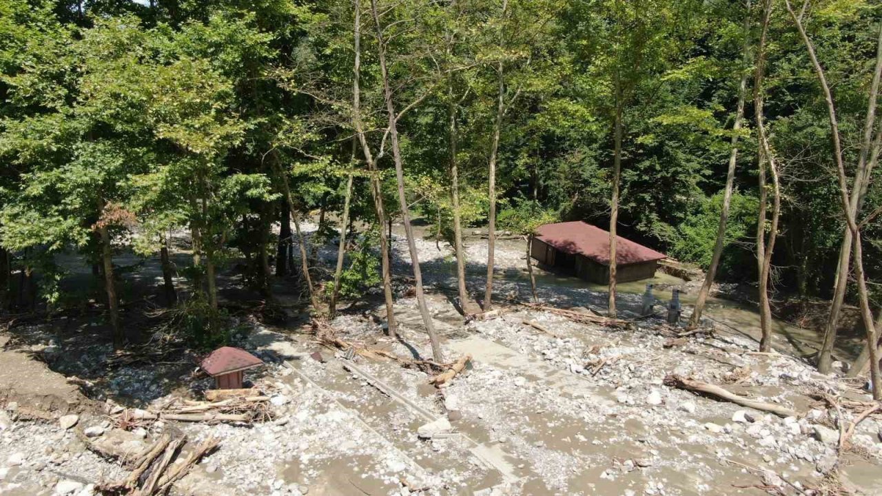 Şeker Kanyonu sel afetinde zarar gördü