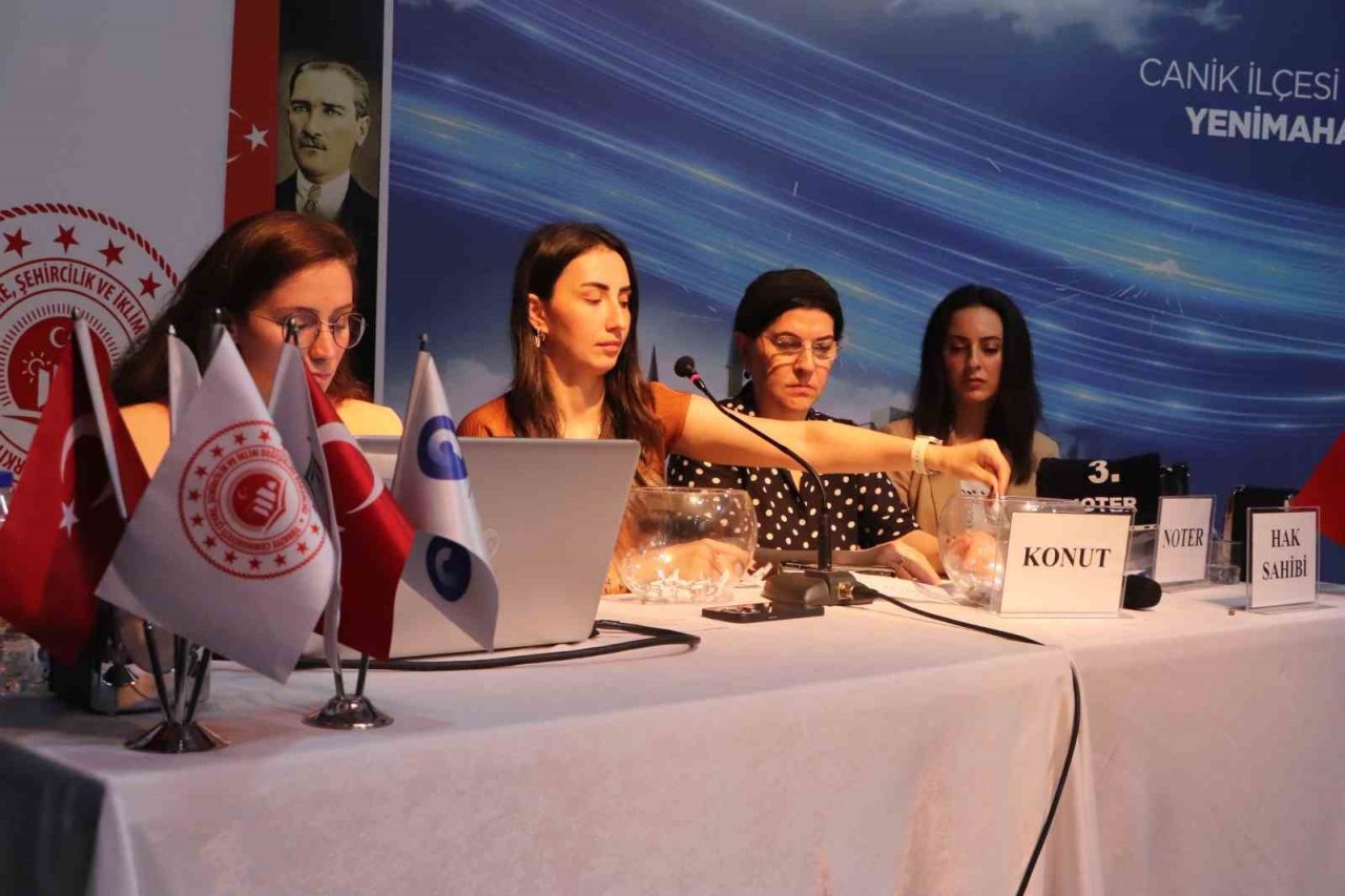 Samsun’da sosyal konut kura heyecanı