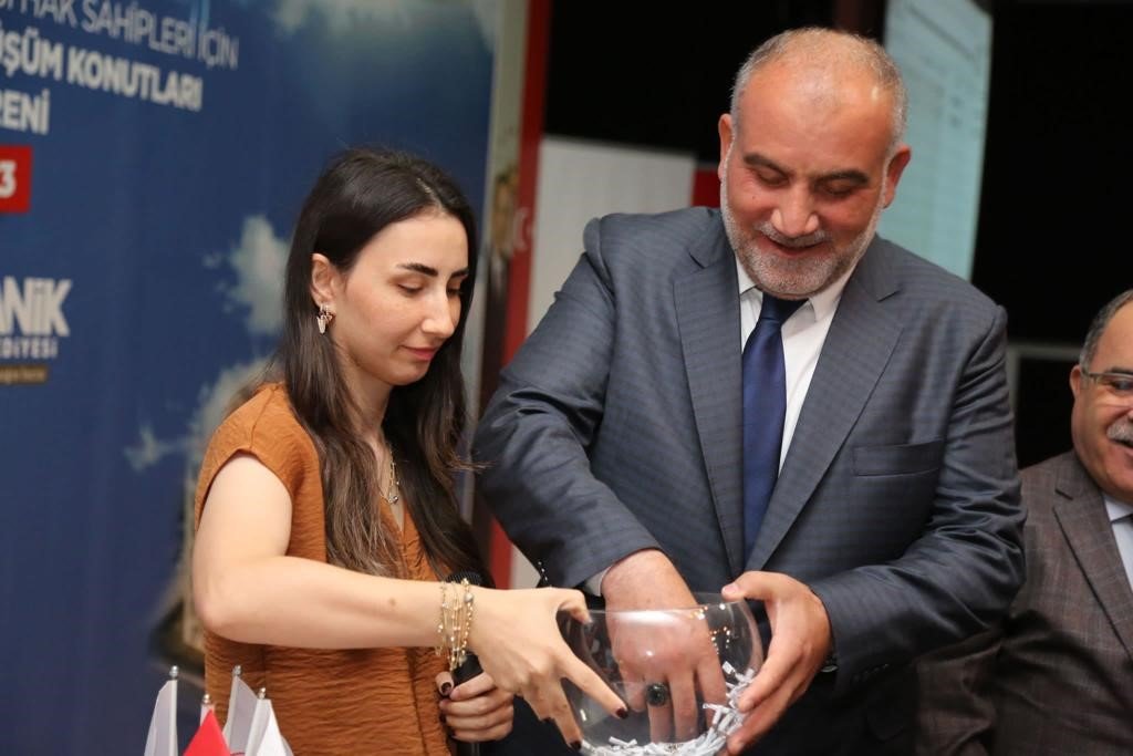 Samsun’da sosyal konut kura heyecanı