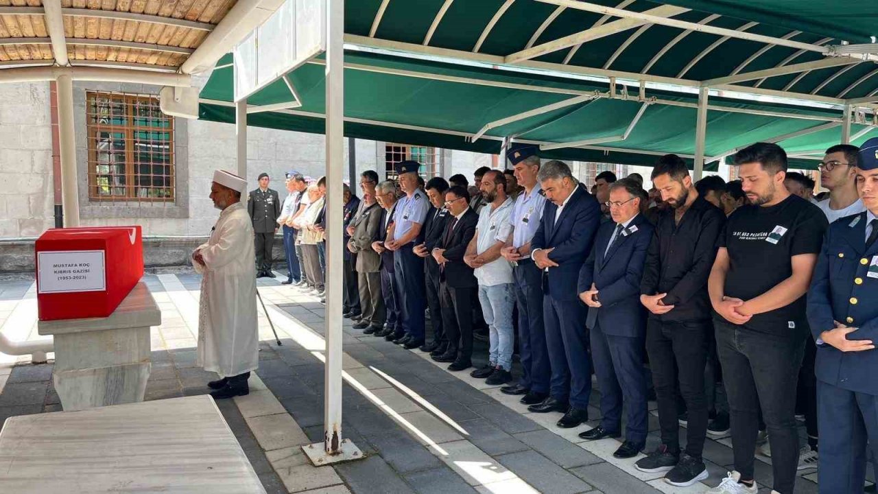 Kıbrıs Gazisi son Yolculuğuna uğurlandı