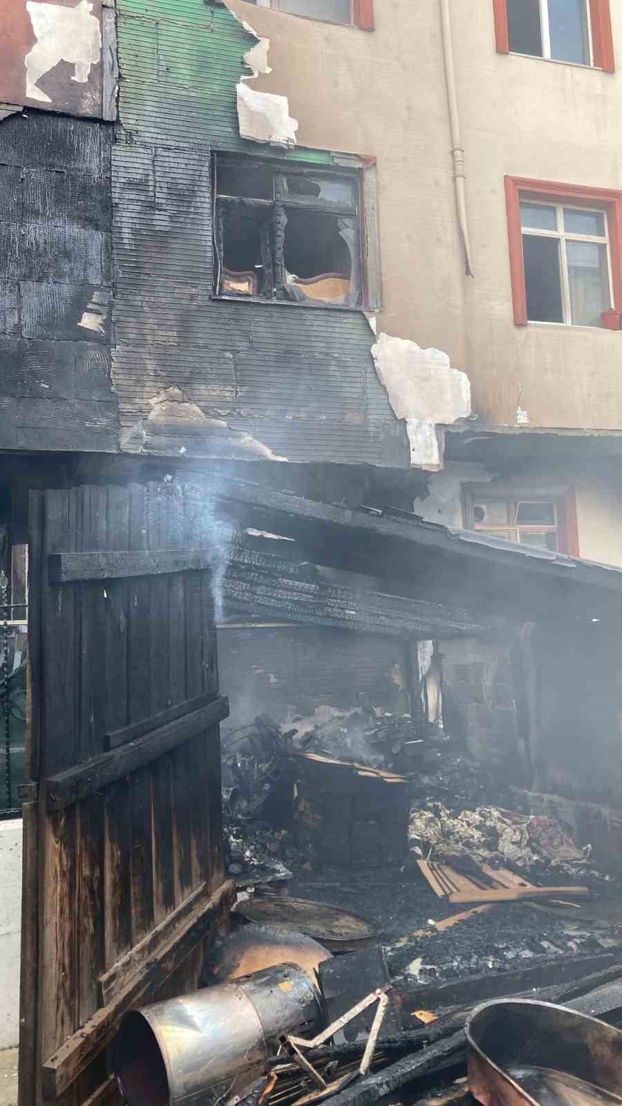 Tekirdağ’da yangın dehşeti