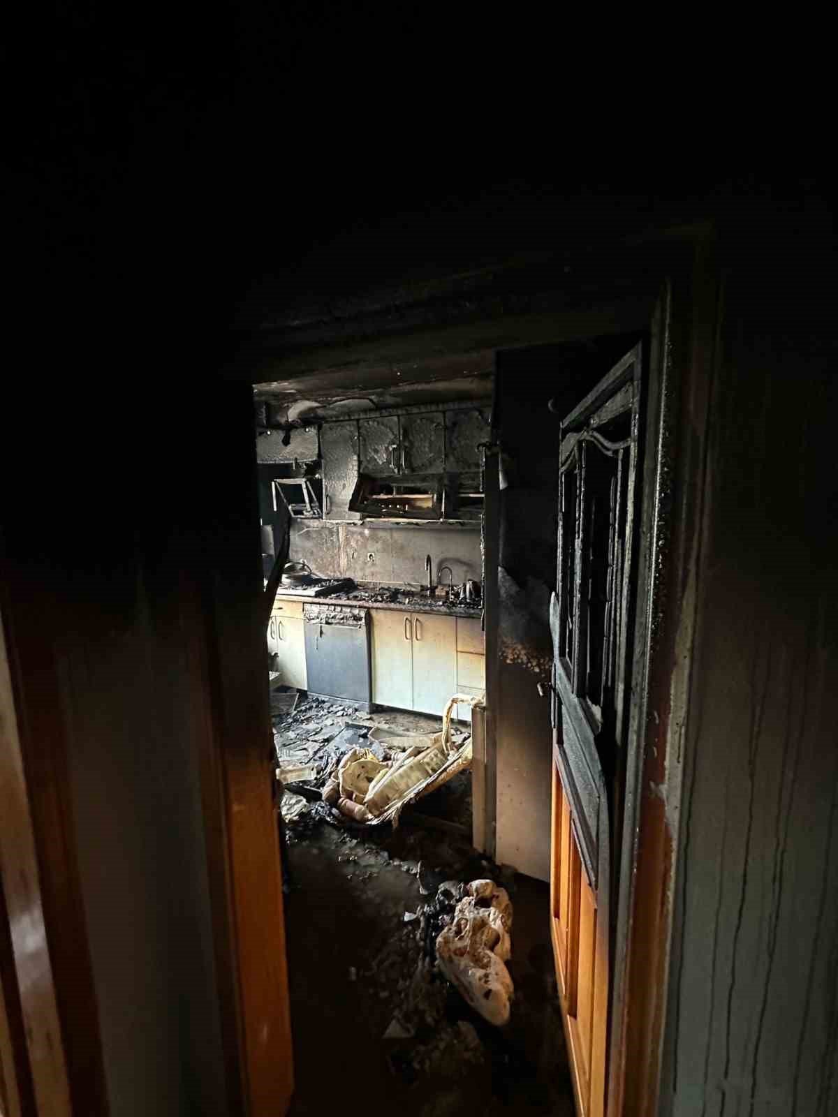 Tekirdağ’da yangın dehşeti