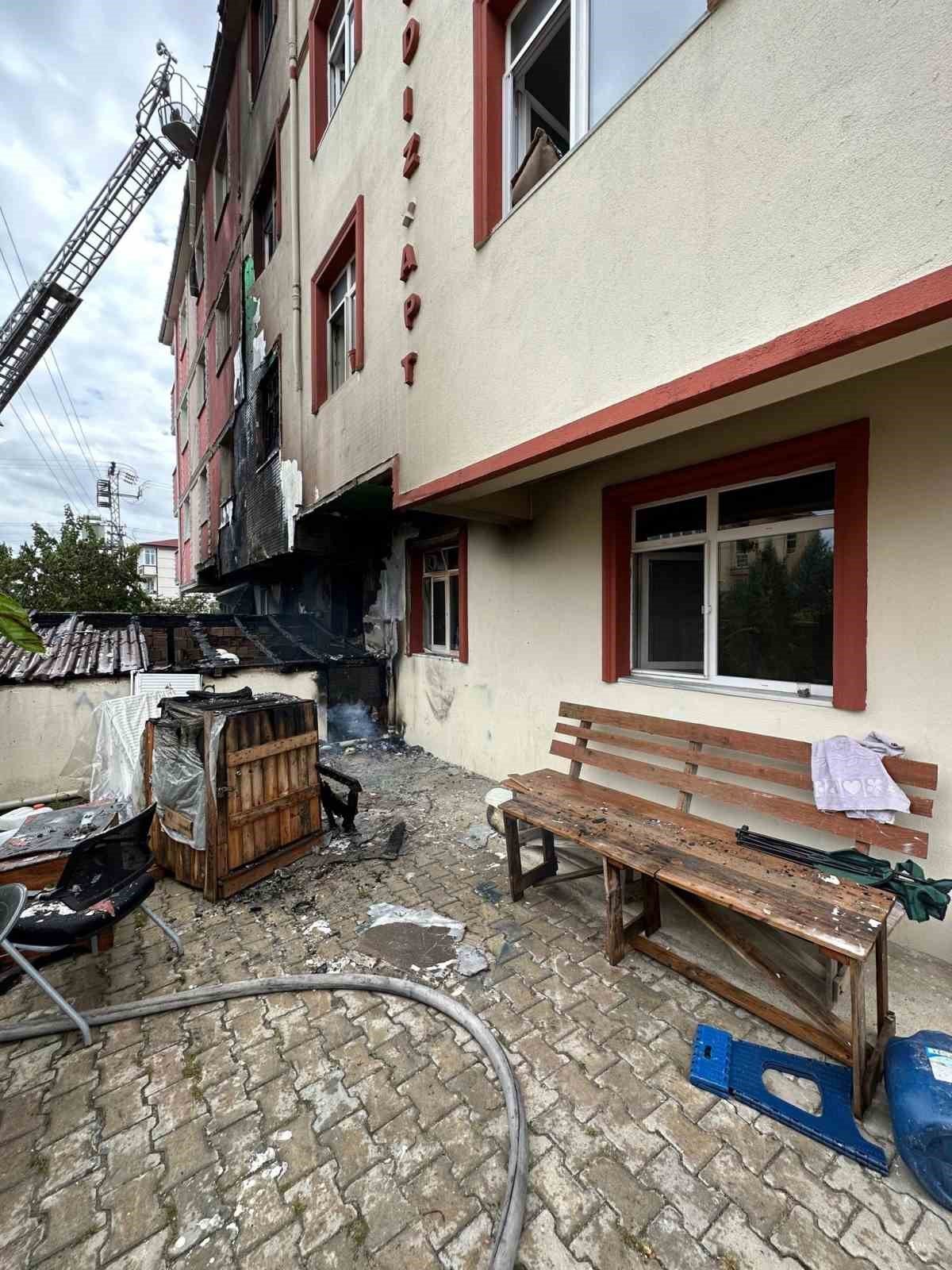 Tekirdağ’da yangın dehşeti