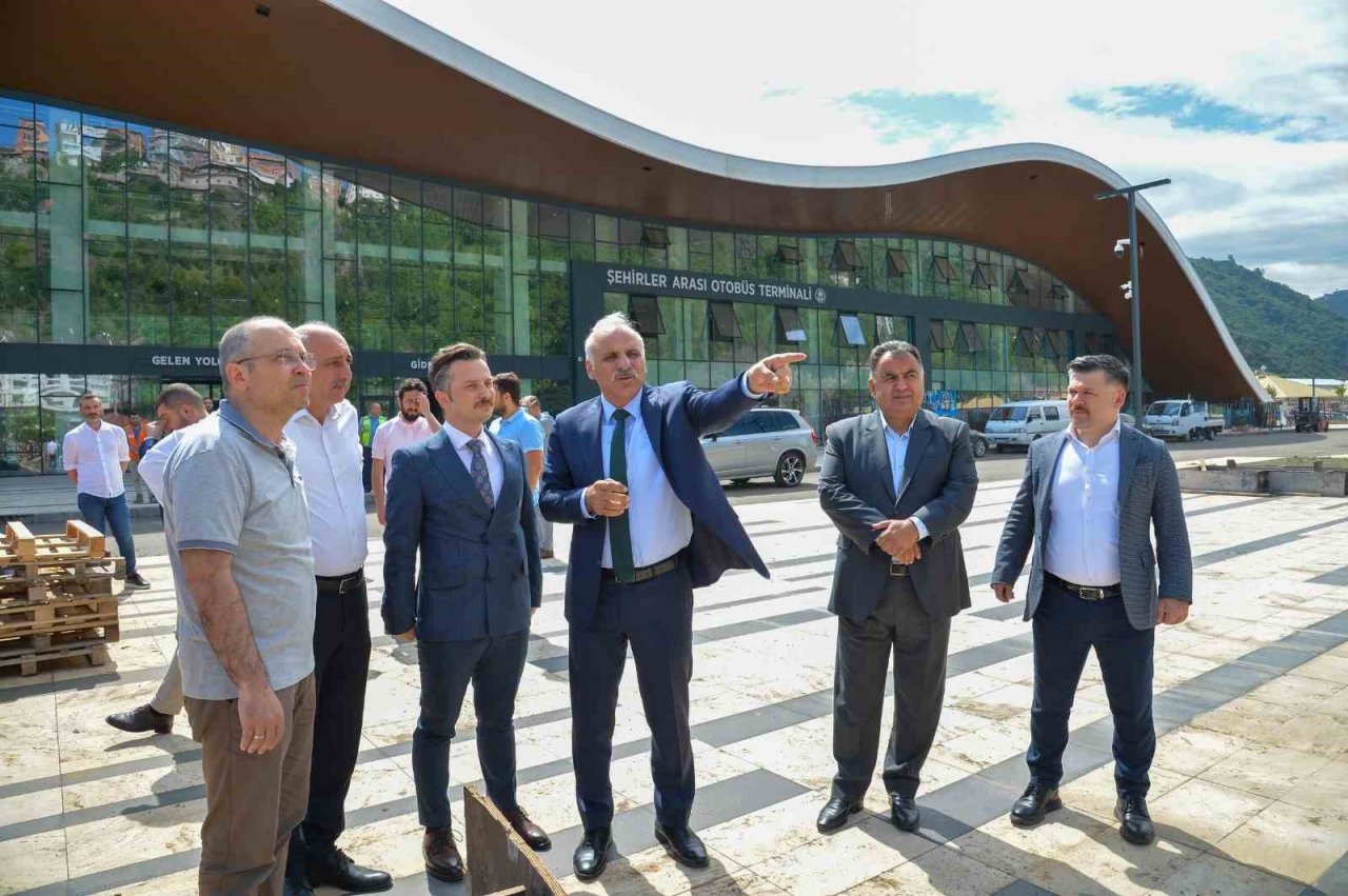 Trabzon’un yeni otogara kavuşmasına sayılı günler kaldı
