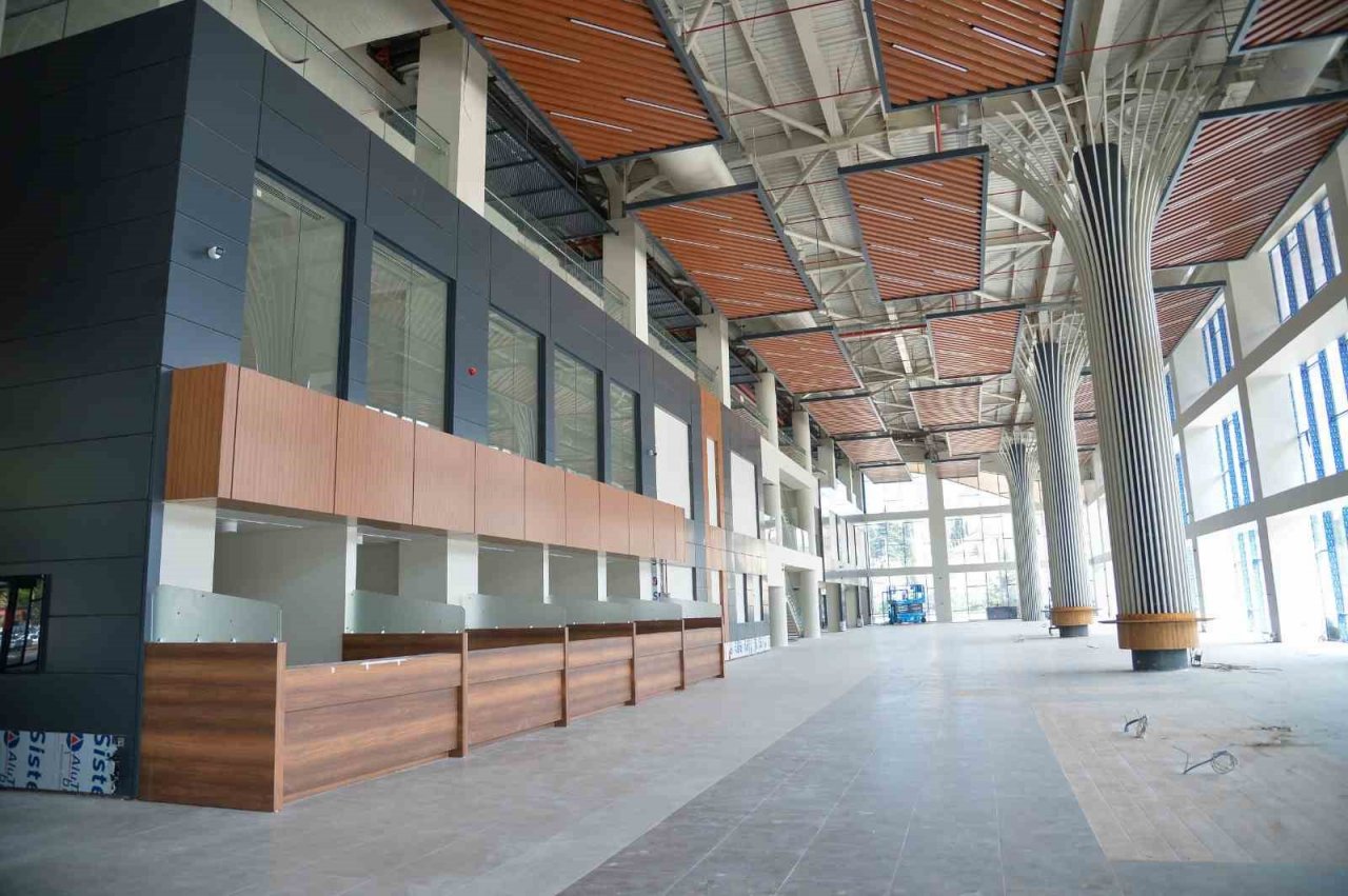 Trabzon’un yeni otogara kavuşmasına sayılı günler kaldı