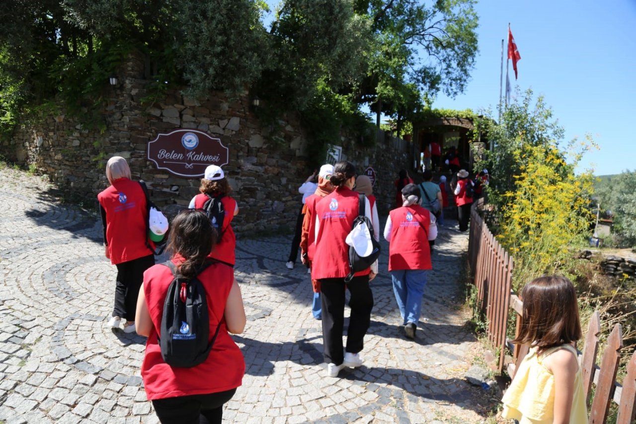 Damla gönüllüleri Muğla’nın kültürel değerlerini keşfetmeye devam ediyor