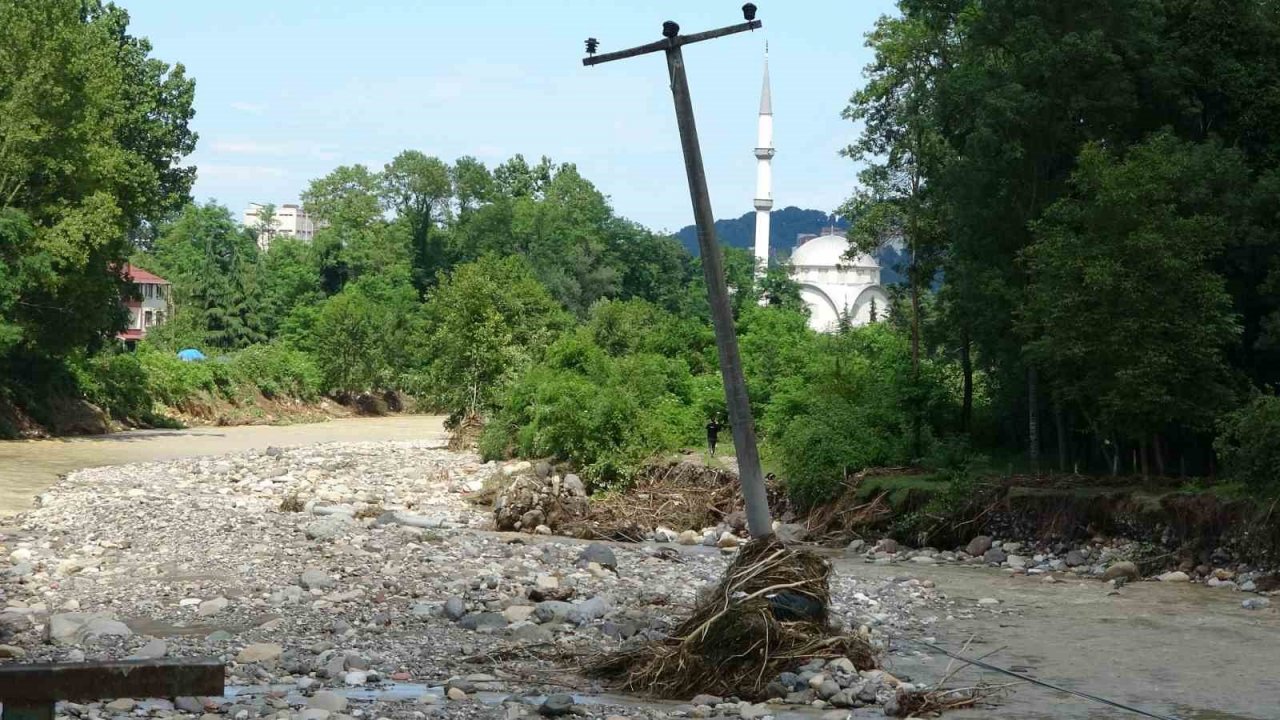 Türkülere konu olan Ordu’nun dereleri yıktı geçti