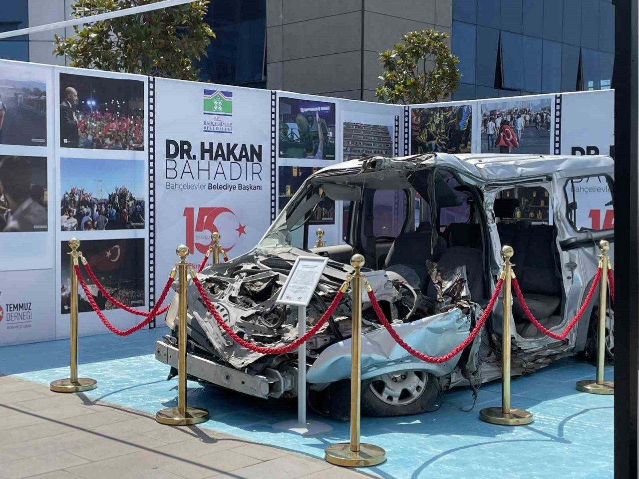 Bahçelievler’de 15 Temmuz sergisi açıldı