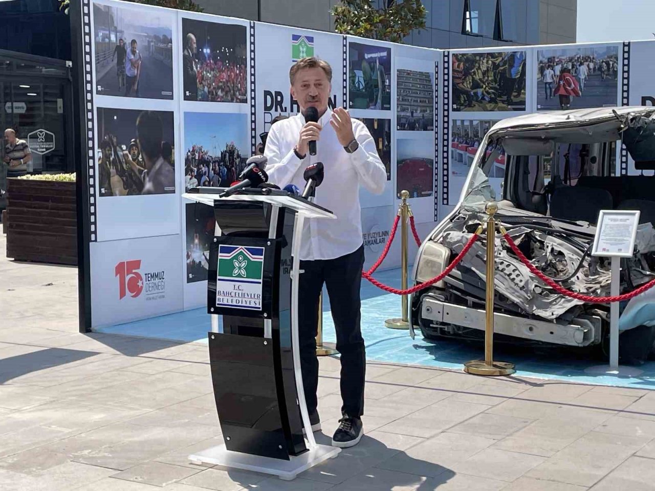 Bahçelievler’de 15 Temmuz sergisi açıldı