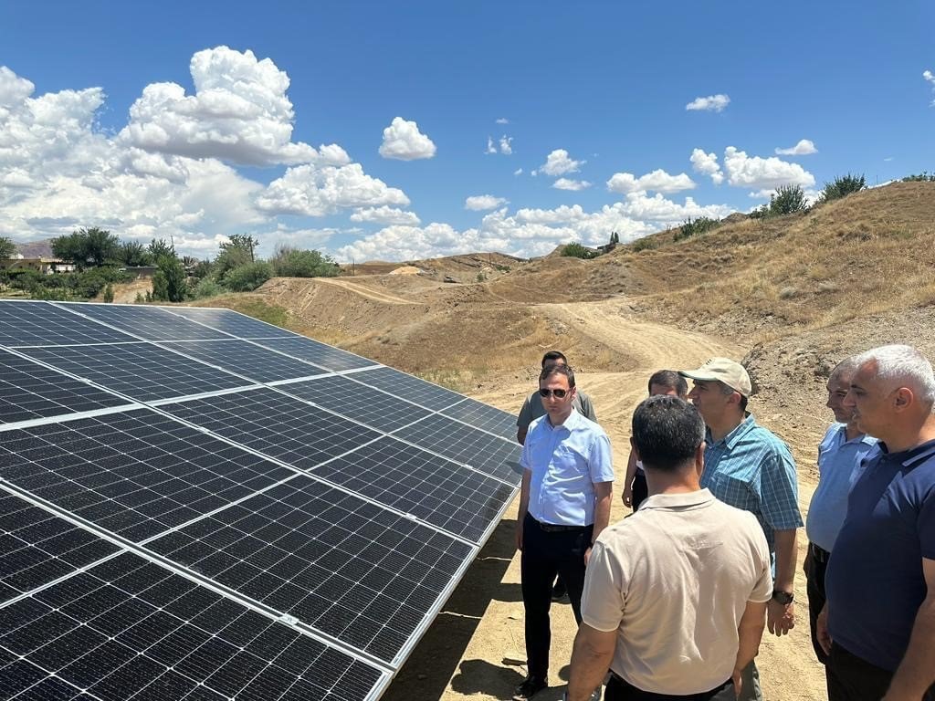 Kozluk’ta güneş enerjisi ile tarımsal sulama