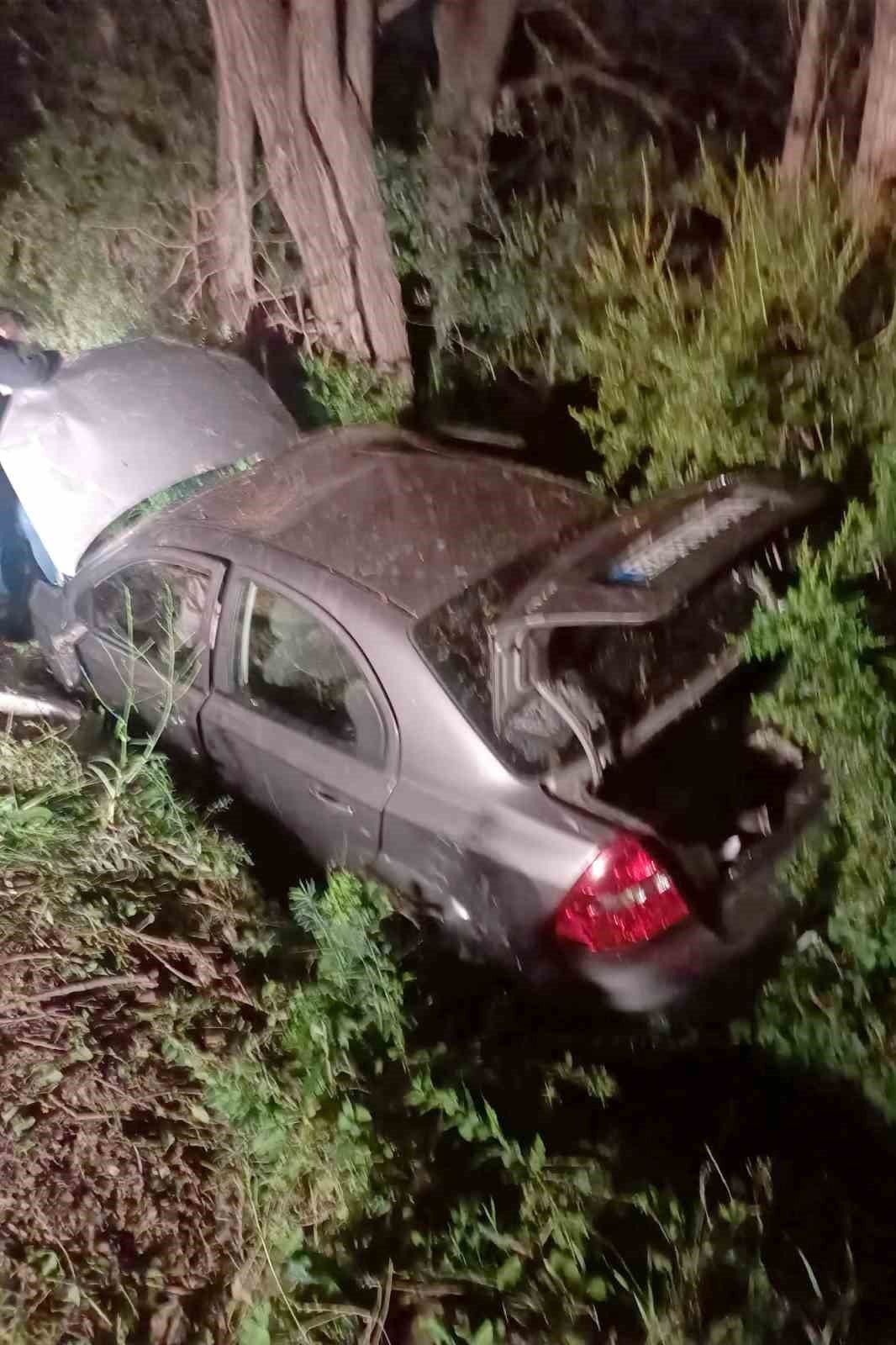 Gümüşhane’de kaza: 3’ü çocuk 5 yaralı