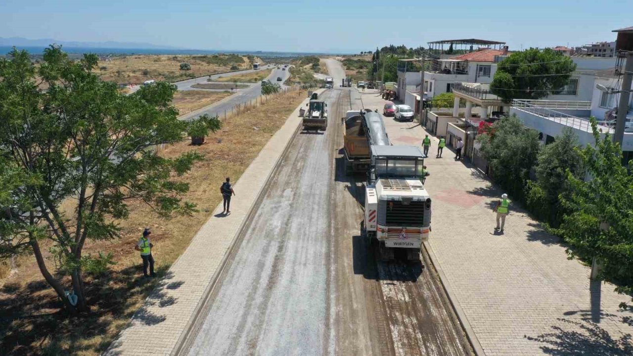 Aydın Büyükşehir Belediyesi Didim Denizköy Mahallesi’ni yeniliyor