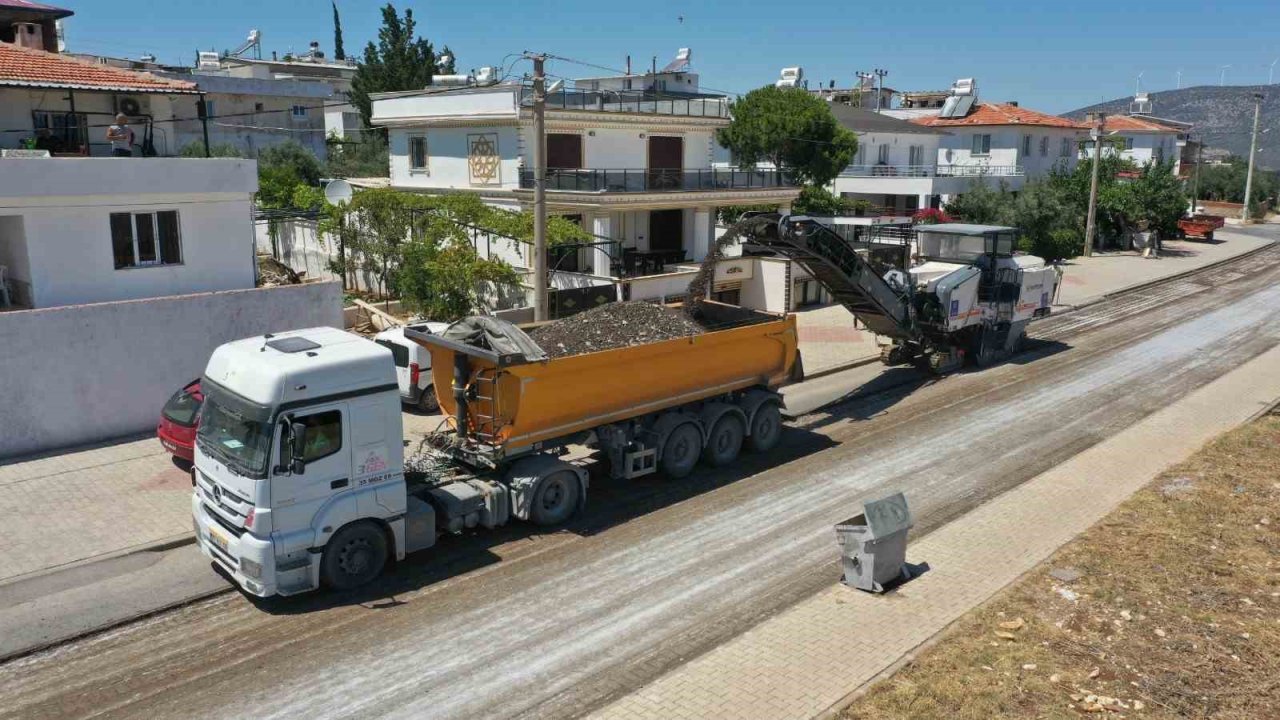 Aydın Büyükşehir Belediyesi Didim Denizköy Mahallesi’ni yeniliyor