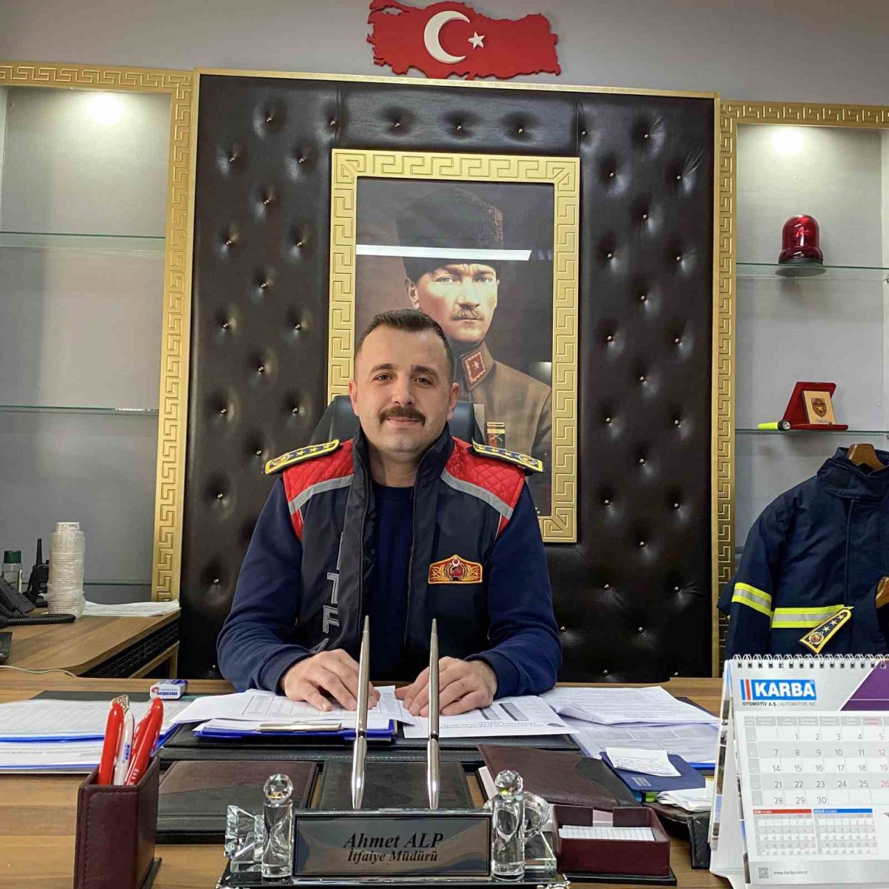 Keşan İtfaiye Müdürü Alp: "En ufak yangın belirtisi 112 Acil Çağrı Merkezi’ne bildirilmeli"