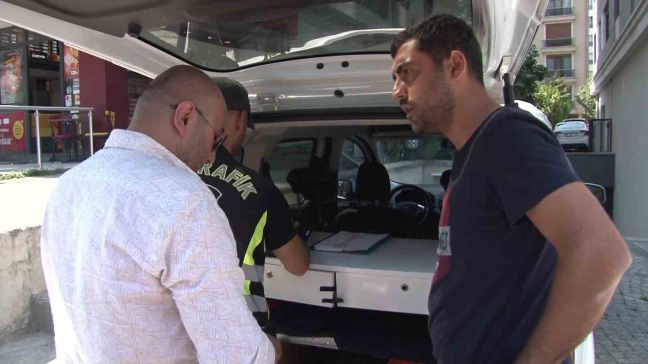 Trafik denetiminde ceza yiyen sürücü: “Devletin kestiği parmak acımaz”