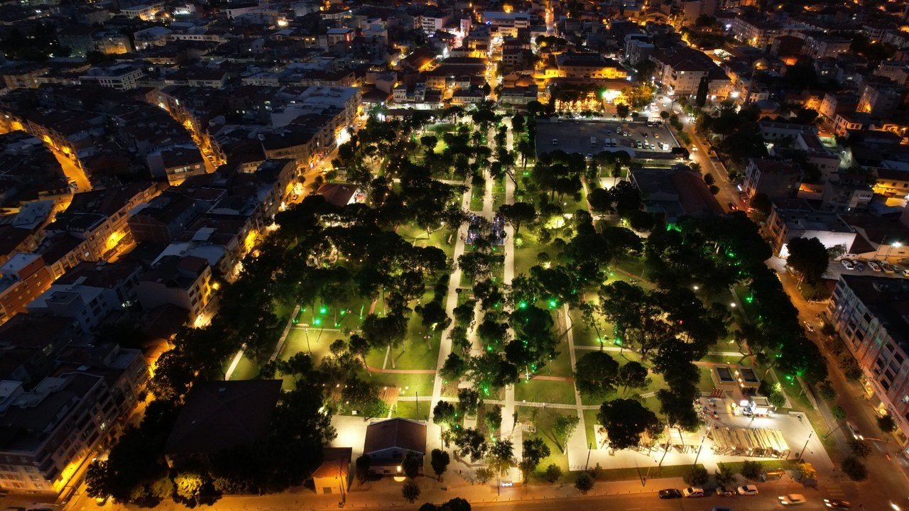 Akhisar’ın ’Central Park’ı tamamlandı