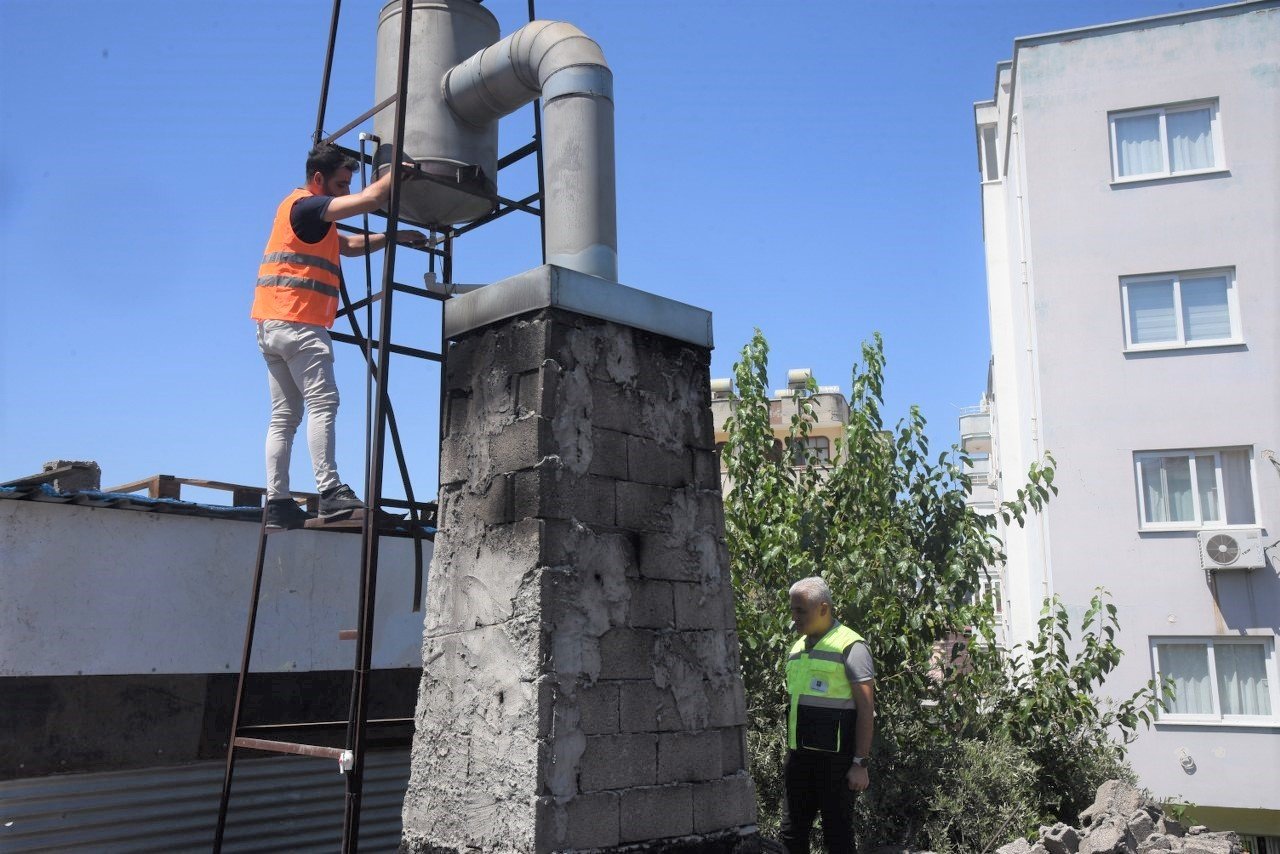 Osmaniye’de fırınlarda baca denetimi yapıldı