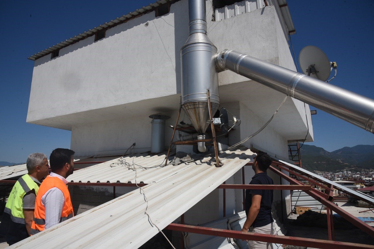 Osmaniye’de fırınlarda baca denetimi yapıldı