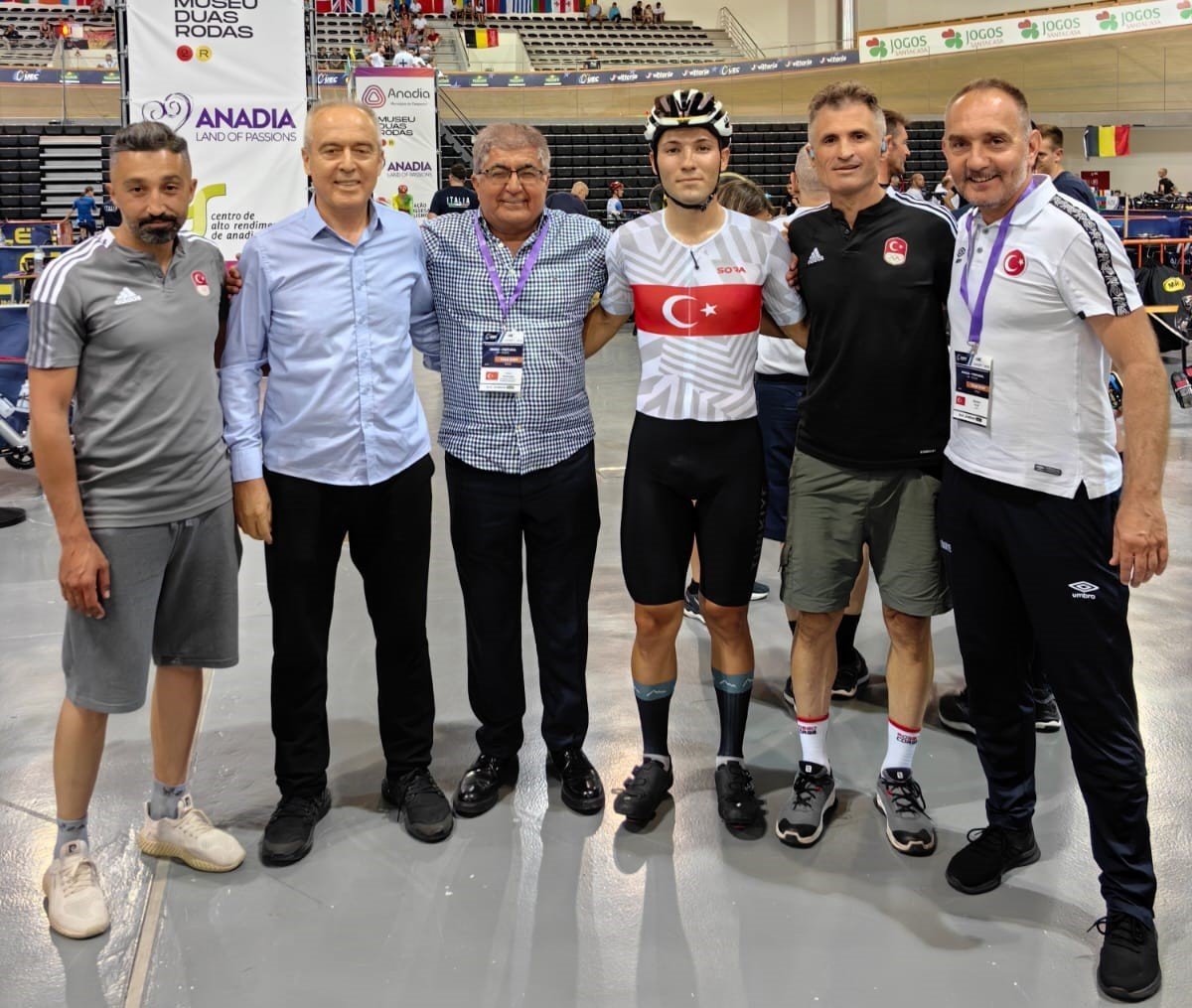 Milli bisikletçi Ramazan Yılmaz Avrupa ikincisi oldu