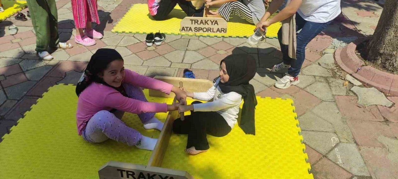 Yaz Kur’an-ı Kerim kursu öğrencileri ata sporları ile eğlendi