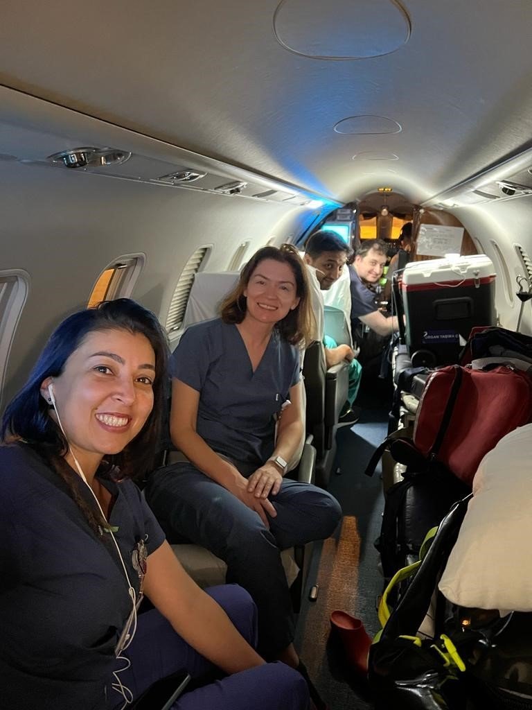 Organ naklinde 10 saatlik operasyon: 3 ameliyat peş peşe yapıldı