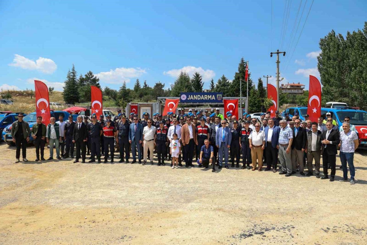 Uşak’ta jandarma asayiş noktası açıldı