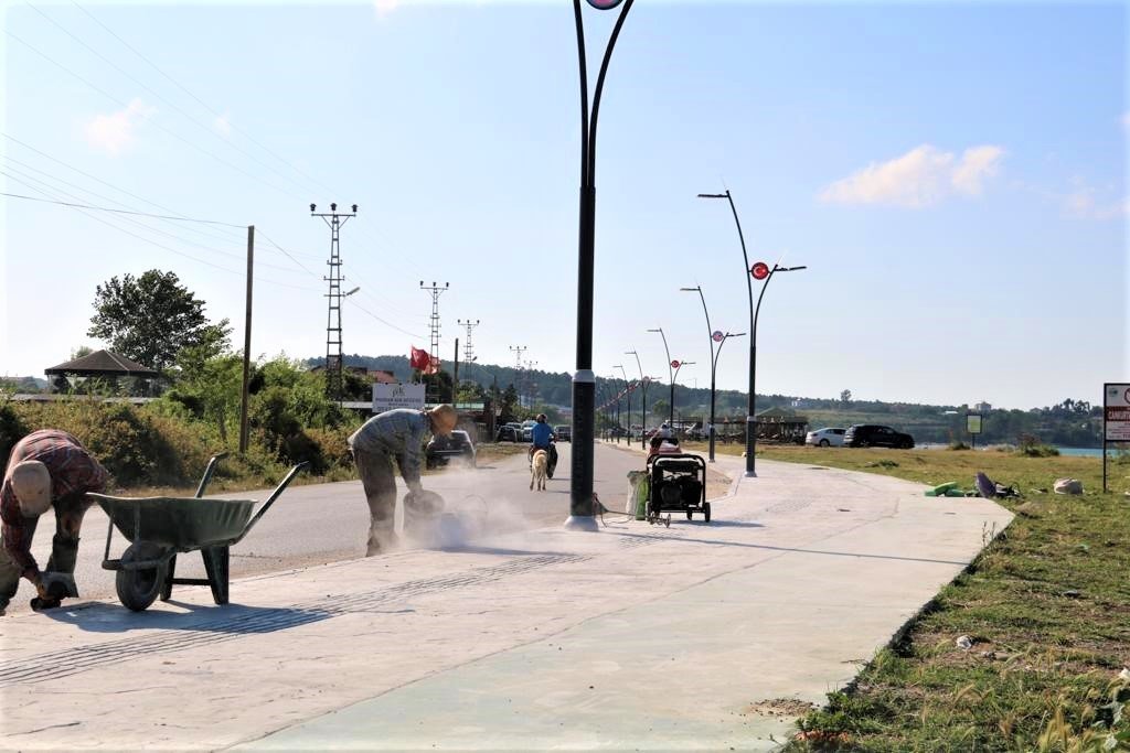 Sinop Hamsilos Bisiklet ve Yürüyüş Yolu uzatılıyor