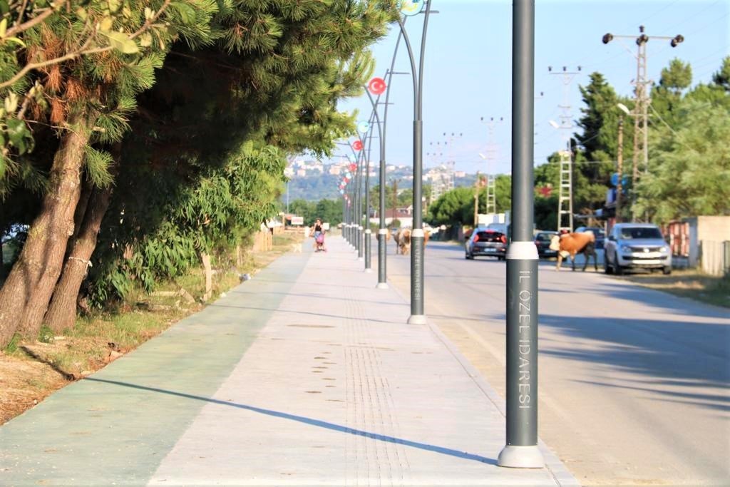 Sinop Hamsilos Bisiklet ve Yürüyüş Yolu uzatılıyor