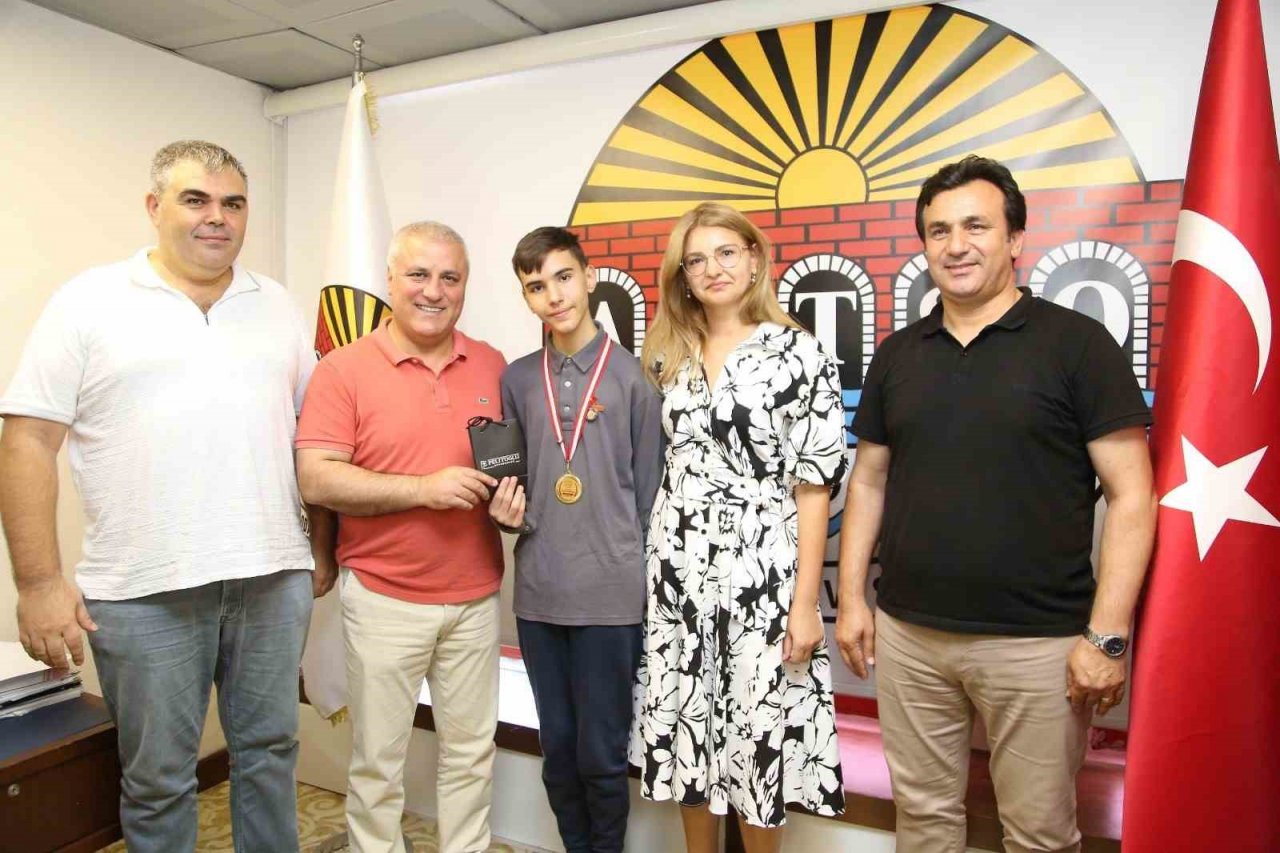 ALTSO Başkanı Erdem’den, LGS birincilerine altın