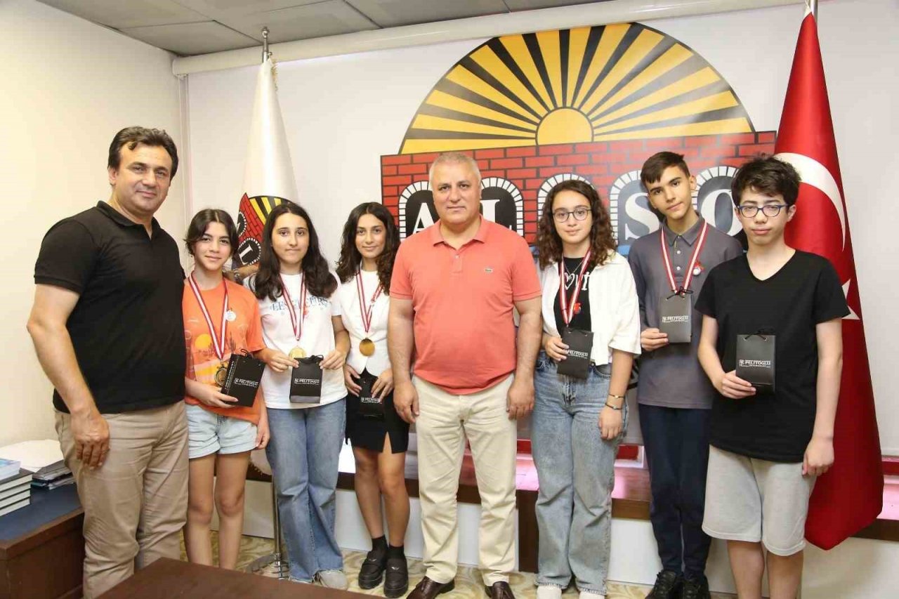 ALTSO Başkanı Erdem’den, LGS birincilerine altın