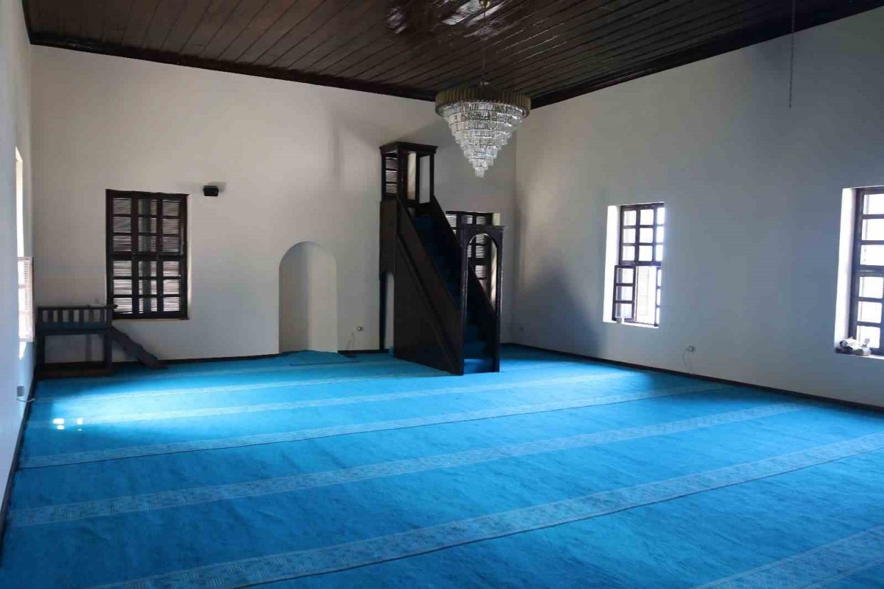 Kaş’taki 142 yıllık Lami Bey Camii’nin restorasyonu tamamlandı