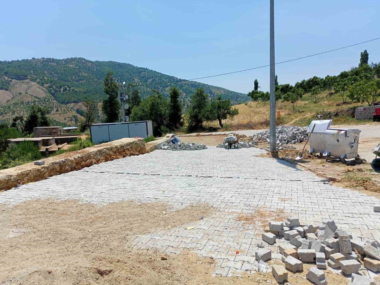 Nazilli Ovacık Mahallesi’ndeki çalışmalar tamamlandı