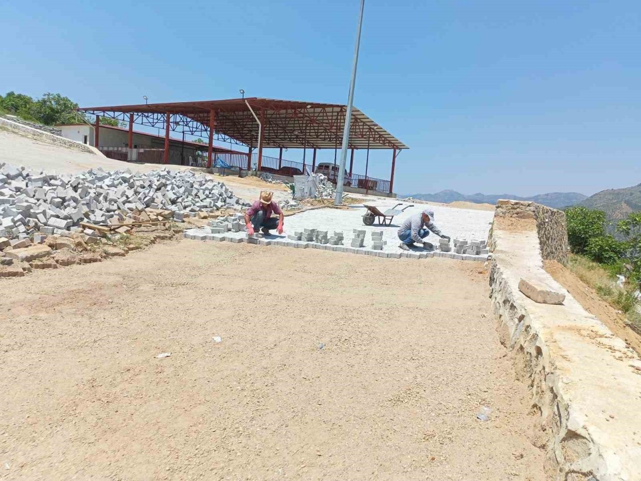 Nazilli Ovacık Mahallesi’ndeki çalışmalar tamamlandı