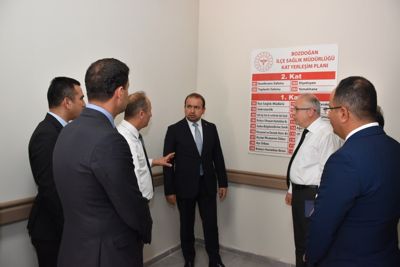 Bozdoğan’daki diyaliz ünitesi çalışmalarında sona gelindi