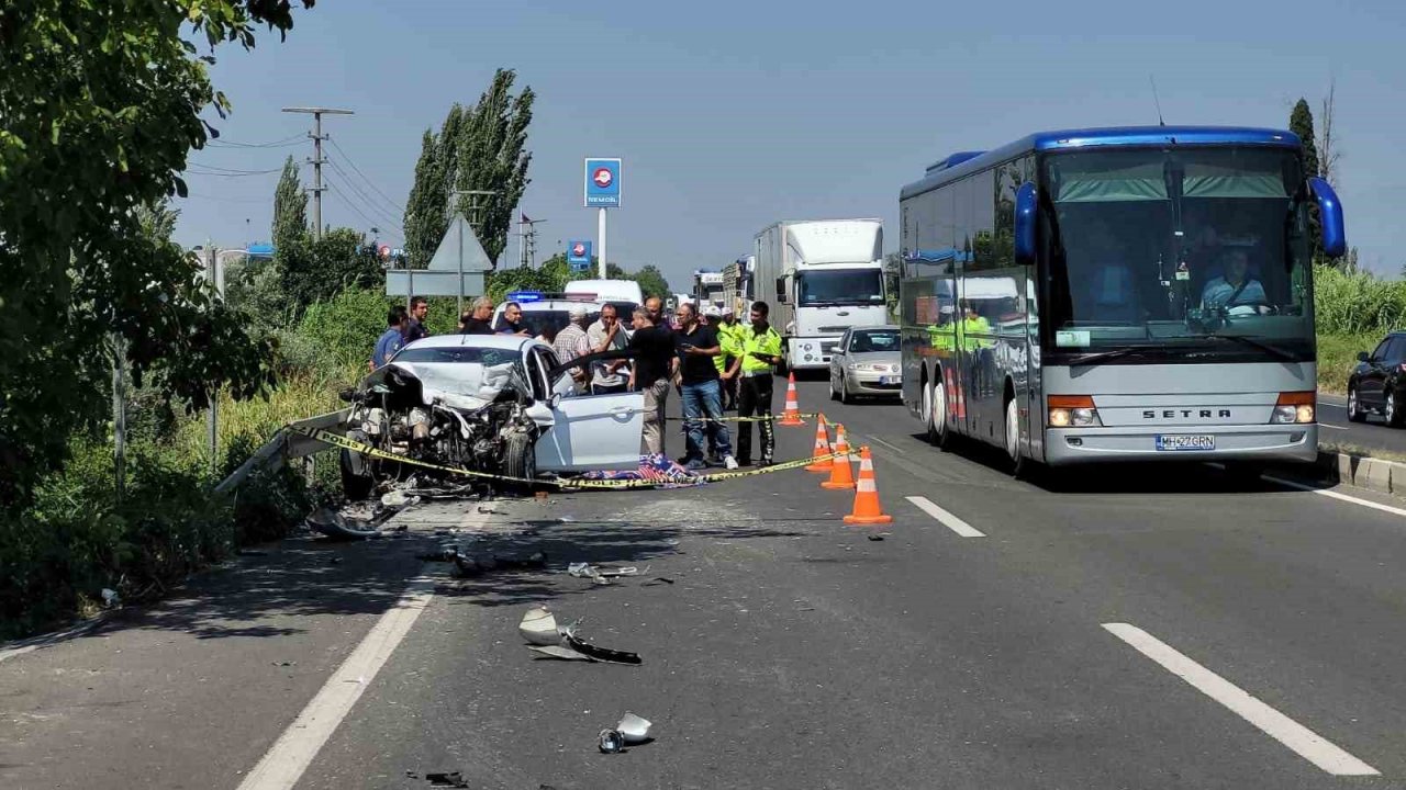 Emanet aldığı otomobil sonu oldu: 1 ölü