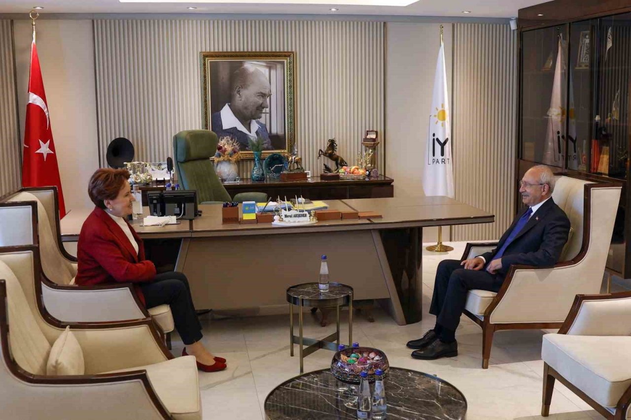 Kılıçdaroğlu’ndan Akşener’e sürpriz ziyaret