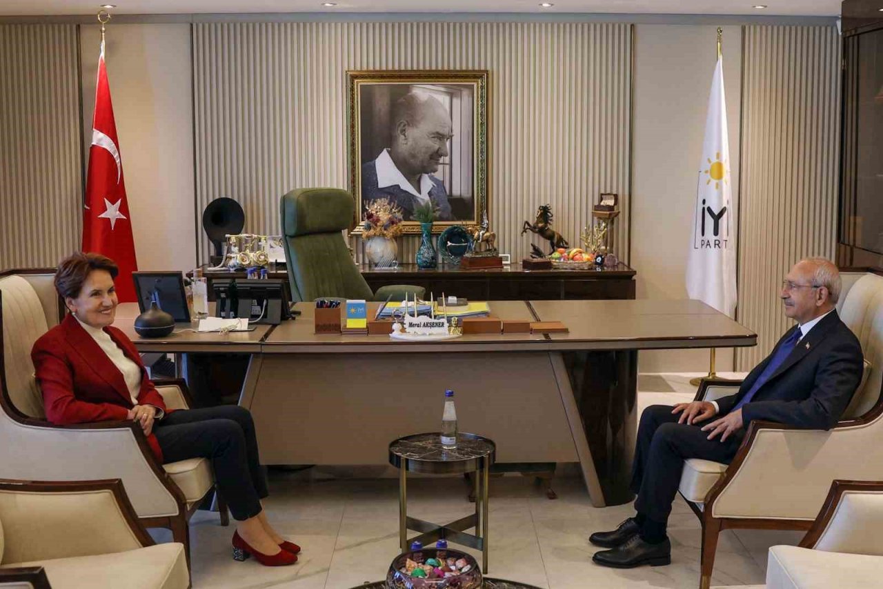 Kılıçdaroğlu’ndan Akşener’e sürpriz ziyaret