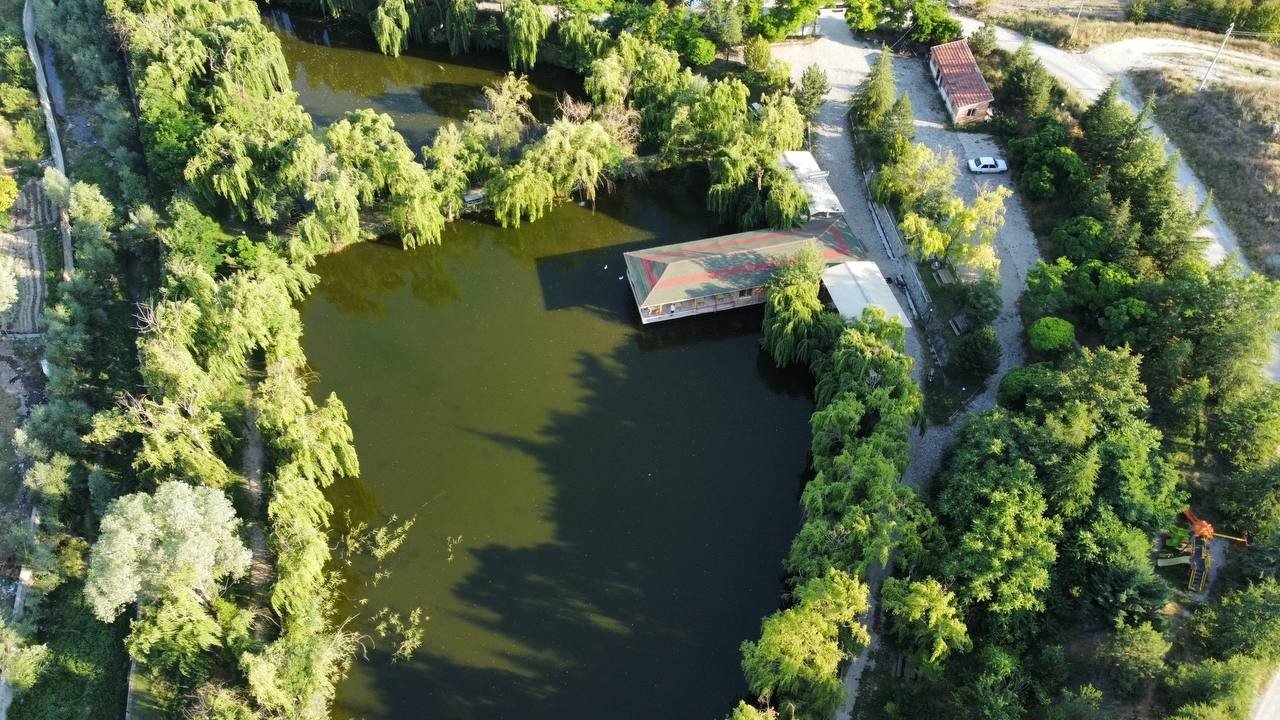 Bozkırın ortasındaki vaha ‘Çay İnli Balıklı Gölü’